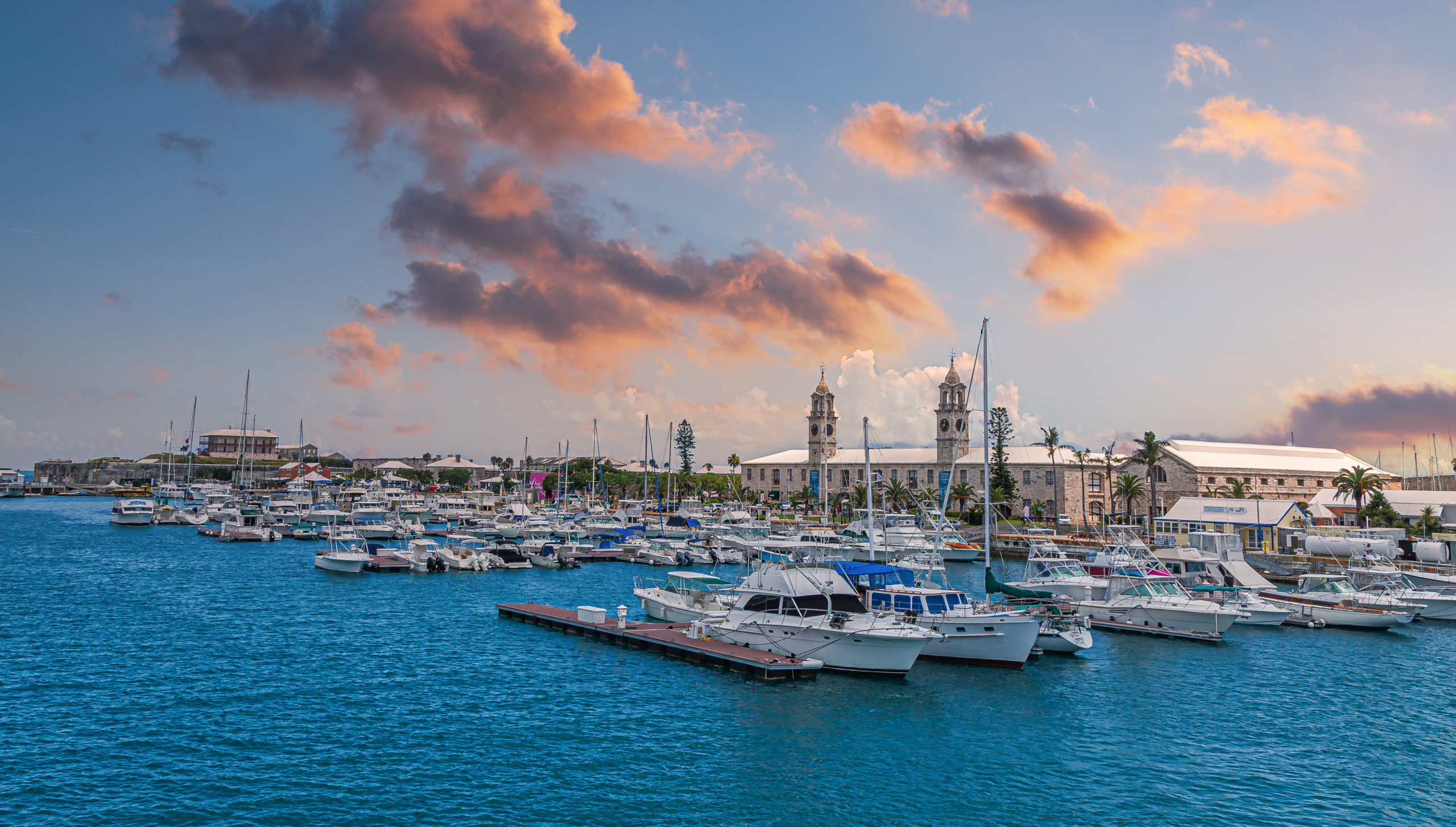 Cruise to Bermuda - Yachts in Bermuda Marina