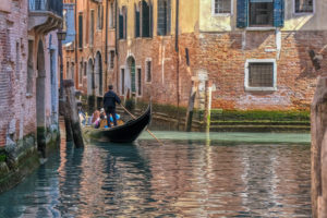 Gondola Ride in Venice, Italy