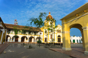 Explore These Towns in Colombia During a River Cruise - Plaza and Church in Mompox, Colombia