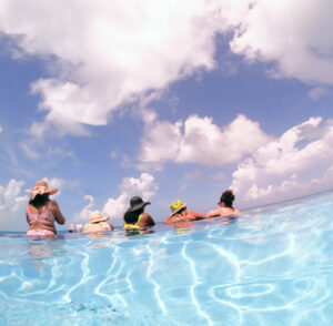 Best Resorts in Curacao - Infinity Pool Party
